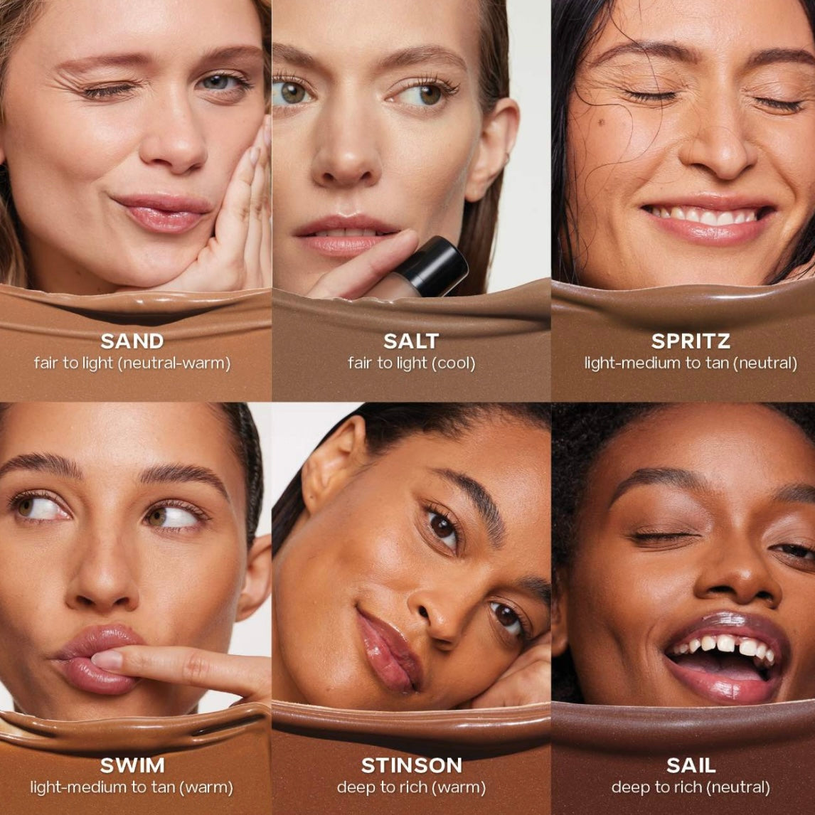 Saie Dew Bronze Soft-Focus Sculpting Liquid Bronzer (Sand)