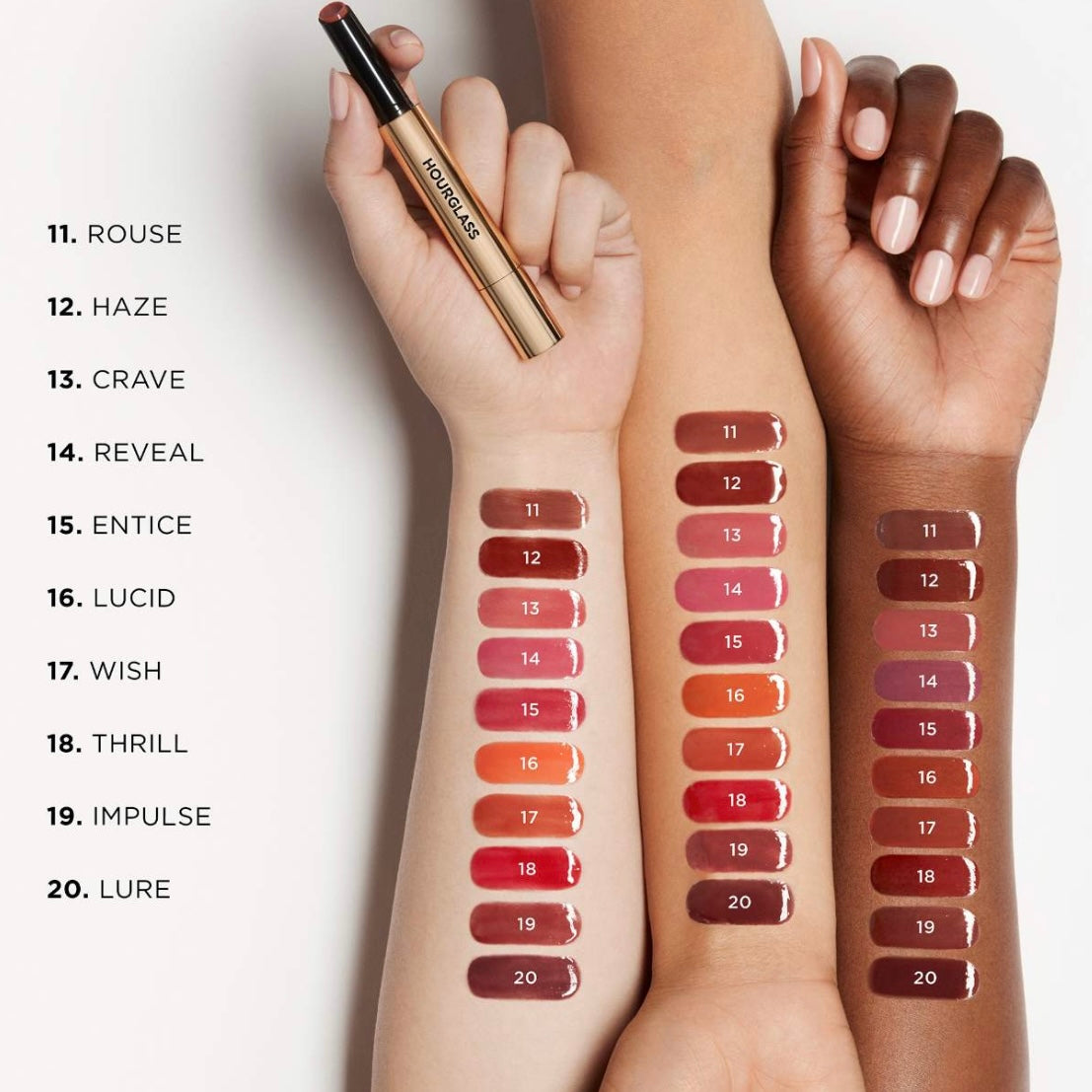 Hourglass Phantom Volumizing Glossy Lip Balm (Crave)
