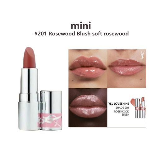 YSL Loveshine Lipstick (201 Rosewood Blush 1.3g)