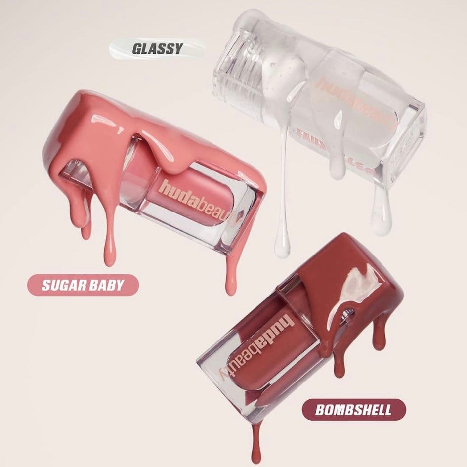 Huda Beauty Glossiest Gloss Trio