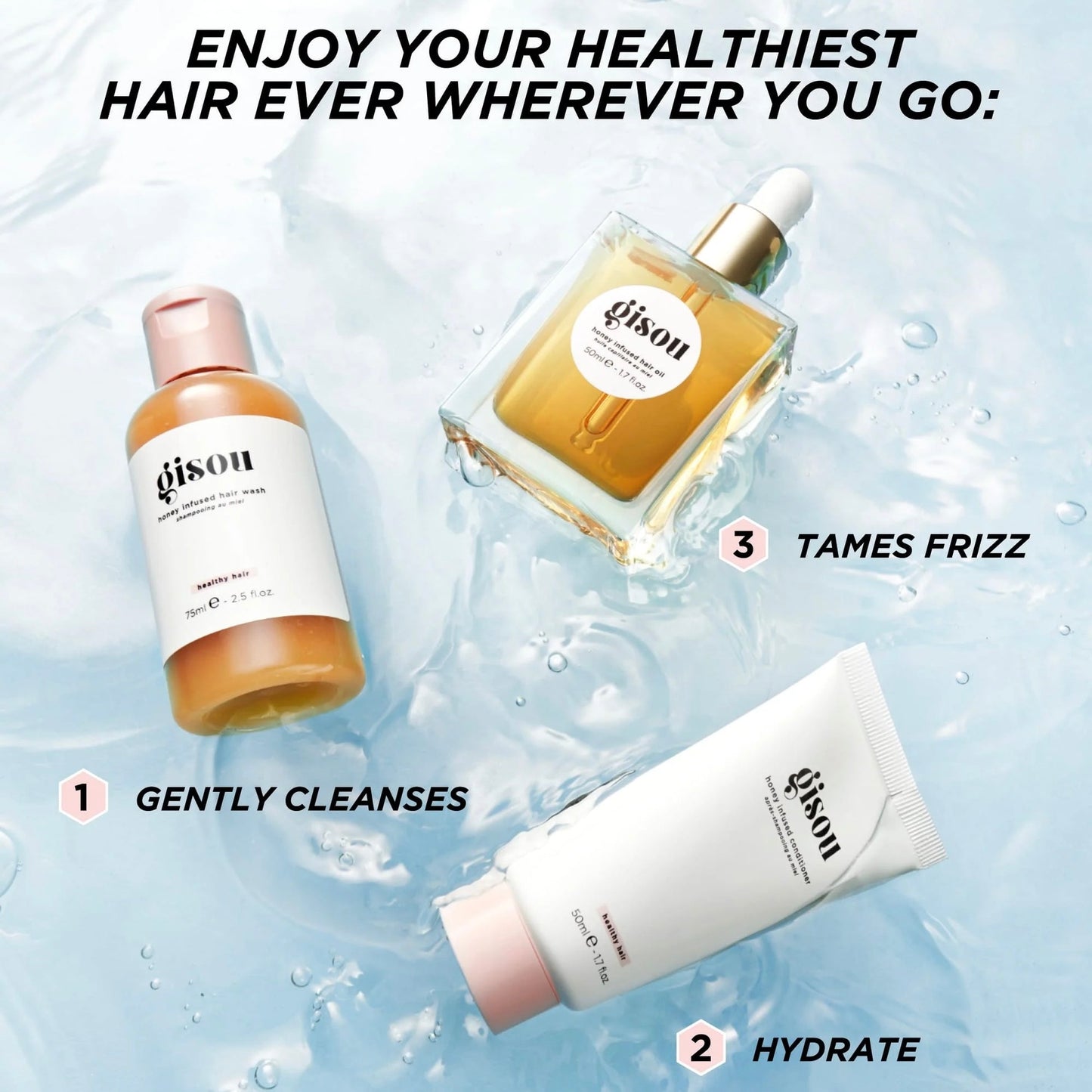 Gisou Honey Glow Essentials