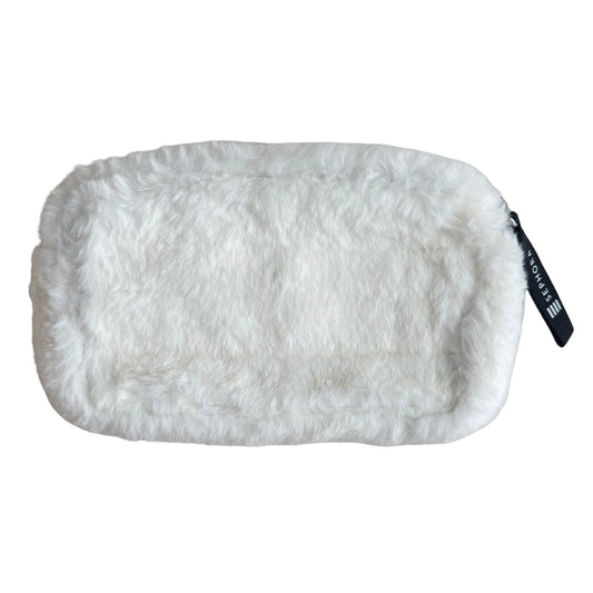Sephora White Fur Pouch