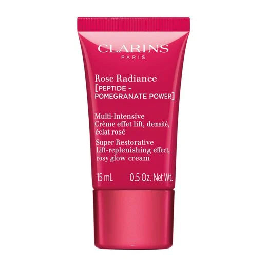Clarins Mini Rose Radiance Glow Cream (Peptide - Pomegranate Power) 15ml