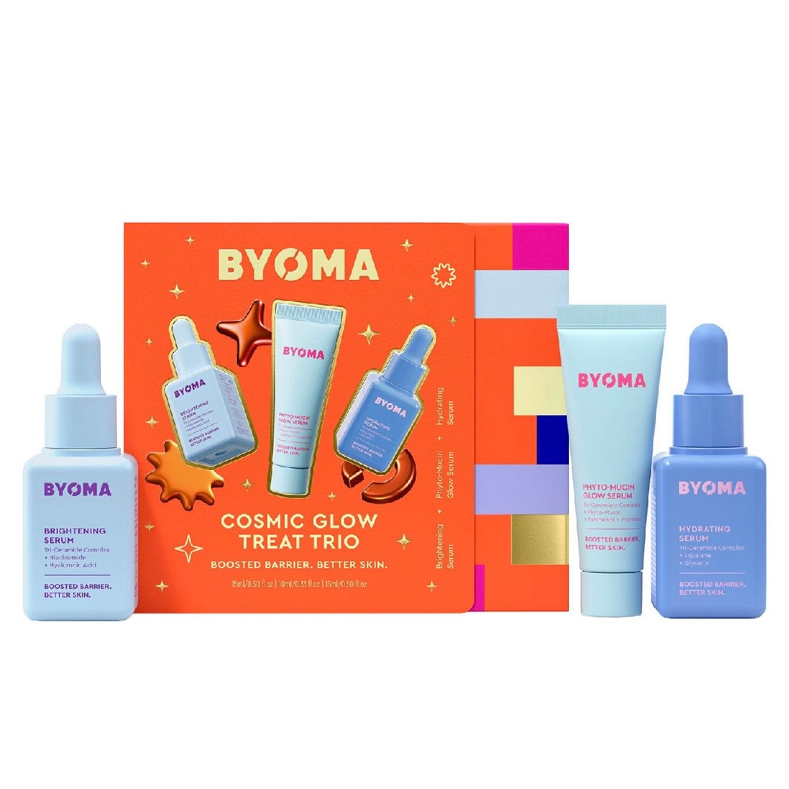 Byoma Cosmic Glow Treat Trio Set