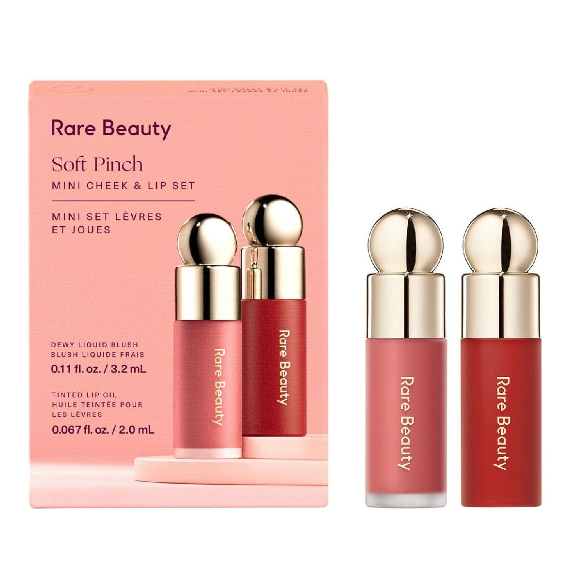 Rare Beauty Soft Pinch Mini Lip & Cheek Set