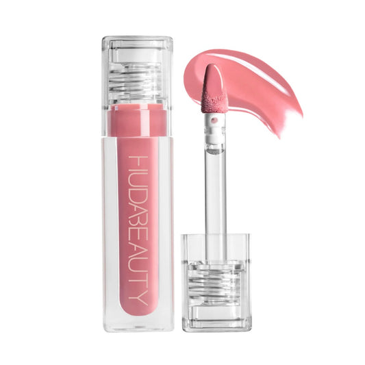 Huda Beauty Fauxfiller Shiny Non-Sticky Lip Gloss